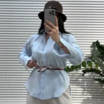 شومیز اسکارف دار بیسو