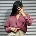 شومیز راه راه پری