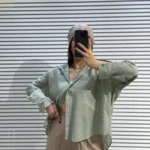 شومیز شیشه ای گلدار بیسو
